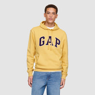 Yellow Gap Hoodie Hoodie unisex detail view 2 | Dash Racegear — Cozy yellow Gap pullover for street-style outfits