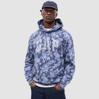 Floral Gap Hoodie Hoodie unisex detail view 2 | Dash Racegear — Gap Hoodie with Floral Design – Perfect for a Laid-Back Look