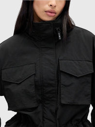 Gap × Sandy Liang Lace-trim Cinched Jacket Jacket unisex detail view 5 | Dash Racegear — Trendy Gap Sandy Liang lace-trim jacket combining style and comfort