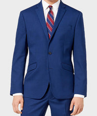 The Gentlemen Blue Suit Fashion Apparel unisex detail view 2 | Dash Racegear — Gentlemen Style Blue Wool-Bend Mens Classic Suit
