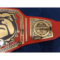 Georgia Bulldog Championship Inspired Title belt - 5 | Dash Racegear
