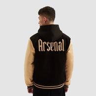 Arsenal North London Varsity Jacket Varsity Jacket unisex detail view 3 | Dash Racegear — Arsenal Back Logo North London Unisex Jacket for fans