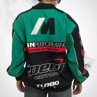 Speed Motor Green racing f1 jacket | Dash Racegear