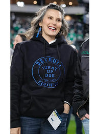Gretchen Whitmer Detroit Certified Hoodie Hoodie unisex detail view 2 | Dash Racegear — Gretchen Whitmer Hoodie – Modern Detroit Certified Outerwear