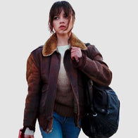 Hurry Up Tomorrow 2025 Jenna Ortega Leather Jacket Leather Jacket unisex detail view 3 | Dash Racegear — Hurry Up Tomorrow 2025 Jacket – Leather Style by Jenna Ortega