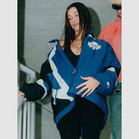 Hailey Bieber Toronto Maple Leafs Starter Jacket Jacket unisex detail view 4 | Dash Racegear — Maple Leafs Varsity Jacket – Hailey Bieber Outfit
