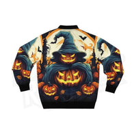 Halloween Jack O Lantern Unisex Bomber Jacket | Dash Racegear