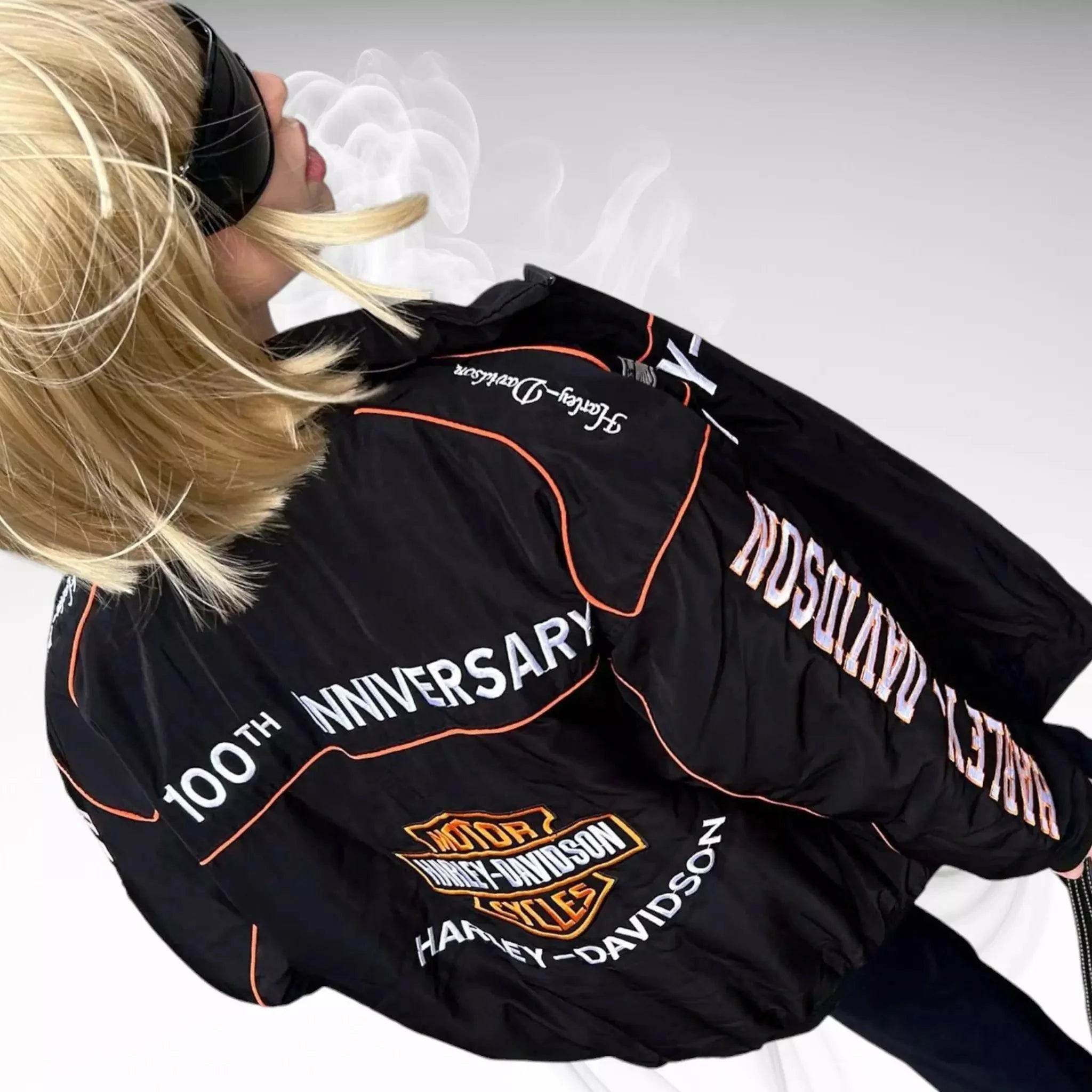 Exclusive Limited Edition Harley Davidson Retro F1 Racing Jacket - Dash Racegear Store