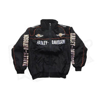 Harley Davidson Unisex Embroidered Racing Jacket | Dash Racegear