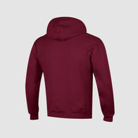 Harvard Crimson Hoodie Hoodie unisex detail view 3 | Dash Racegear — Harvard logo hoodie in crimson
