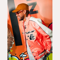 Neymar Hellstar Avirex Leather Jacket Leather Jacket unisex detail view 3 | Dash Racegear — Bold Outerwear Look – Hellstar x Neymar Leather Piece