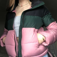Ginny and Georgia S03 Abby Colorblock Puffer Jacket Puffer Jacket unisex detail view 5 | Dash Racegear — Multicolor jacket from Ginny and Georgia S03 wardrobe