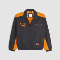 Hollister McLaren Jacket Jacket unisex front product view | Dash Racegear — McLaren x Hollister Racing Jacket – Iconic Streetwear Vibes