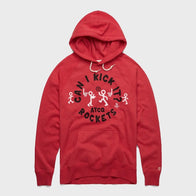 Rockets Can I Kick It Hoodie Hoodie unisex front product view | Dash Racegear — Can I Kick It Rockets Hoodie – Stand Out with This Iconic Look
