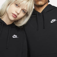 Black Nike Sportswear Club Hoodie Hoodie unisex detail view 2 | Dash Racegear — Blackout Vibes – Nike Sportswear Club Hoodie Drop