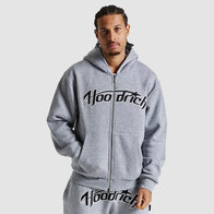 Hoodrich Galaxy Oversized Hoodie Hoodie unisex front product view | Dash Racegear — Hoodrich Galaxy Streetwear Hoodie – Oversized and Bold Look