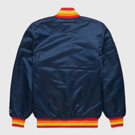 HOMAGE X Starter Astros Satin Jacket Jacket unisex detail view 2 | Dash Racegear — Houston Astros Satin Jacket – Starter HOMAGE Collaboration