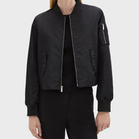 Hudson and Rex S07 Mayko Nguyen Black Bomber Jacket Bomber Jacket unisex detail view 2 | Dash Racegear — TV Series Inspired Bomber Jacket – Hudson and Rex S07 Mayko Nguyen