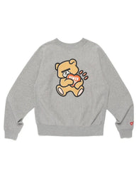 Human Made x Undercover Sweatshirt Sweatshirt unisex front product view | Dash Racegear — Human Made x Undercover Heavyweight Sweatshirt – Iconic Collab Graphic