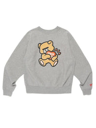 Human Made x Undercover Sweatshirt Sweatshirt unisex front product view | Dash Racegear — Human Made x Undercover Heavyweight Sweatshirt – Iconic Collab Graphic