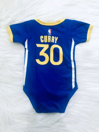 NBA All Stars Golden State Warriors romper jersey 100% cotton |... - baby romper image 2