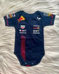 F1 RedBull Racing onesie Verstappen 1 season 2023/2024 jersey 100%... - baby romper image 1