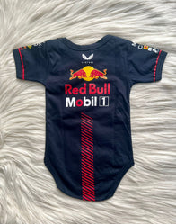 F1 RedBull Racing onesie Verstappen 1 season 2023/2024 jersey 100%... - baby romper image 2