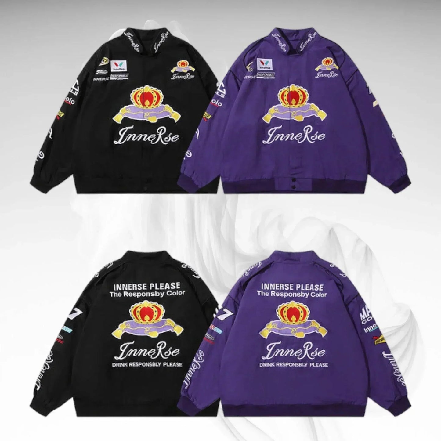 Innerse Nascar Racing Embroidered Jacket | Dash Racegear