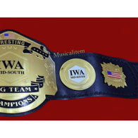 IWA Mid South Tag Team Wrestling Championship Title Belt - 6 | Dash Racegear