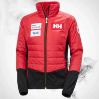 Ski Insulation Jacket Helly Hansen World Cup Insulator Jacket Red - 2023/24 | Dash Racegear