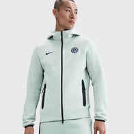 Nike Inter Milan Tech Fleece Windrunner Zip Hoodie Hoodie unisex detail view 5 | Dash Racegear — Stylish Nike Inter Milan Tech Fleece Hoodie