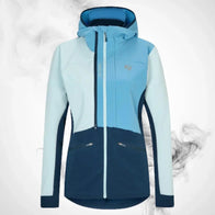 Ski Jacket Ziener Nasinah Lady Ice Morning Blue - 2023/24 | Dash Racegear
