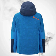 Ski Jacket Ziener Trivor Lady Padded Blue Foggy Print Dark Navy - 2023/24 | Dash Racegear