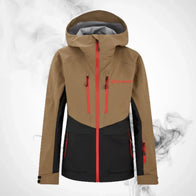 Ski Jacket Ziener Trivor Lady Padded Walnut Red - 2023/24 | Dash Racegear