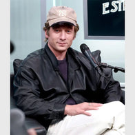 Jeremy Allen White SiriusXM’s Springsteen Town Hall Leather Jacket Leather Jacket unisex detail view 2 | Dash Racegear — Jeremy Allen White leather style at SiriusXM Springsteen Town Hall show