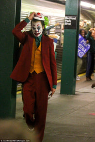Joker Red Suit Jacket unisex detail view 3 | Dash Racegear — Joker Joaquin Phoenix Red Suit