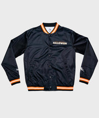 John Carpenters Halloween 1978 Jacket Jacket unisex detail view 2 | Dash Racegear — Satin Logo John Carpenters Bomber Halloween 1978 Jacket