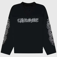 Jordan Chiles CHROME Sweatshirt Sweatshirt unisex detail view 3 | Dash Racegear — Jordan Chiles CHROME sweatshirt merging performance comfort and bold fashion