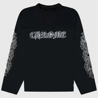 Jordan Chiles CHROME Sweatshirt Sweatshirt unisex detail view 3 | Dash Racegear — Jordan Chiles CHROME sweatshirt merging performance comfort and bold fashion
