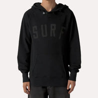 KAPITAL Surf Black Hoodie Hoodie unisex detail view 2 | Dash Racegear — KAPITAL Surf Hoodie – Black Streetwear Essential