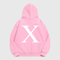 Kaizen Pink x Hoodie Hoodie unisex detail view 2 | Dash Racegear — Pink x Kaizen Pullover Hoodie – Everyday Casual Comfort