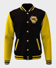 Cobra Kai Letterman Jacket Jacket unisex front product view | Dash Racegear — Cobra Kai Varsity Jacket