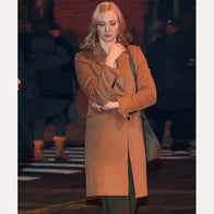 Daredevil 2025 Karen Page Brown Trench Coat Jacket unisex front product view | Dash Racegear — Sleek & Stylish Brown Trench – Inspired by Karen Page in Daredevil 2025