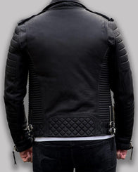 Kay Michaels Biker Leather Jacket Leather Jacket unisex detail view 3 | Dash Racegear — Kay Michaels Biker Jacket