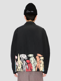 Kenzo x Futura 2000 Padded Coach Jacket Jacket unisex detail view 4 | Dash Racegear — Kenzo Padded Coach Jacket – Futura 2000 collaboration piece