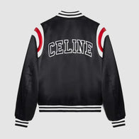 Kim Tae-Hyung Celine Varsity Jacket Varsity Jacket unisex detail view 2 | Dash Racegear — Kim Tae-Hyung’s Iconic Celine Jacket – A Fusion of Luxury & Street Style