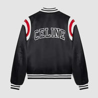 Kim Tae-Hyung Celine Varsity Jacket Varsity Jacket unisex detail view 2 | Dash Racegear — Kim Tae-Hyung’s Iconic Celine Jacket – A Fusion of Luxury & Street Style
