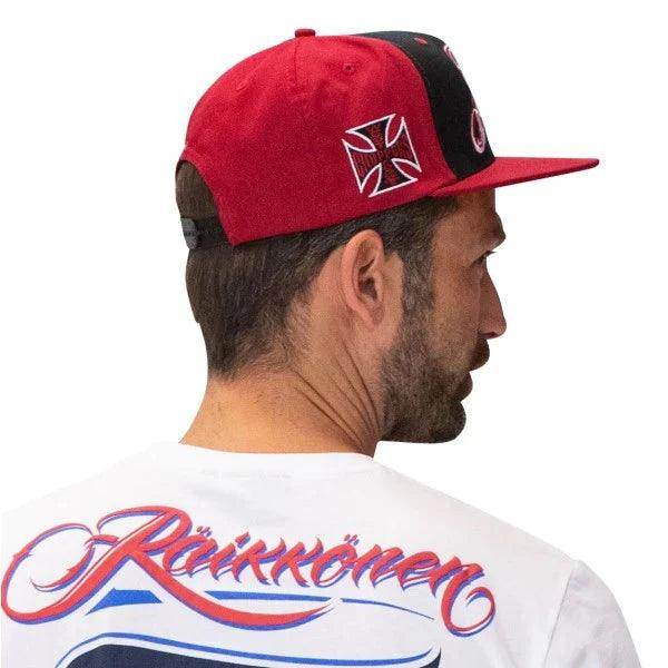 Kimi Räikkönen Cap Cross Logo Flatbrim - Dash Racegear Store
