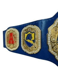 LA Chargers Los Angeles Championship Belt Adult Size 2mm Brass - 6 | Dash Racegear