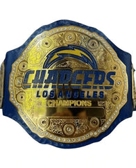 LA Chargers Los Angeles Championship Belt Adult Size 2mm Brass - 2 | Dash Racegear